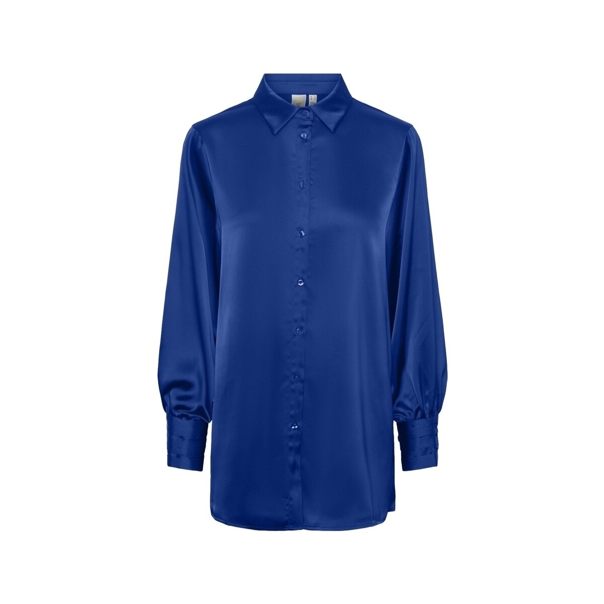 Textiel Dames Tops / Blousjes Y.a.s YAS Noos Pella Shirt L/S - Surf The Web Blauw