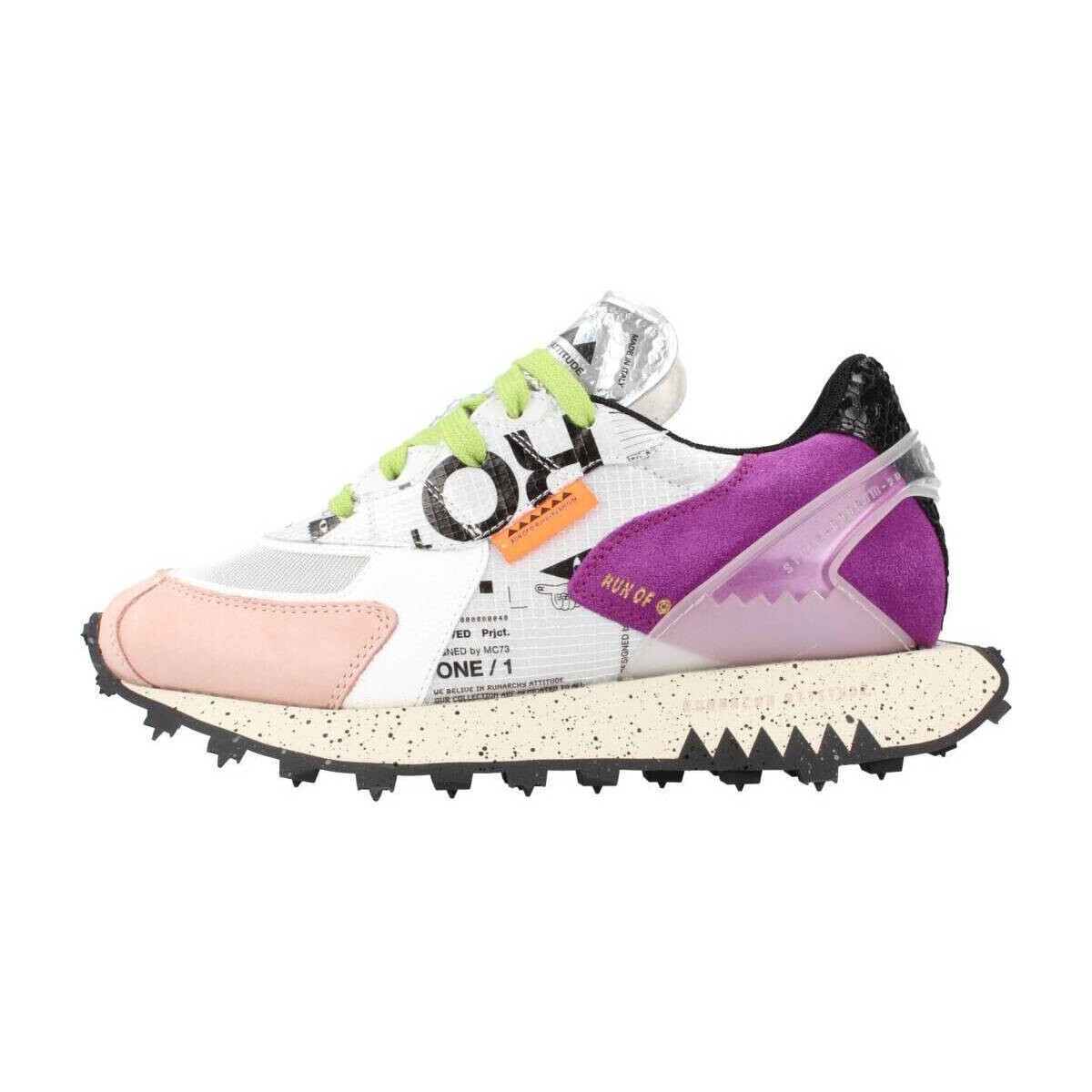 Schoenen Dames Sneakers Run Of FURIA Multicolour