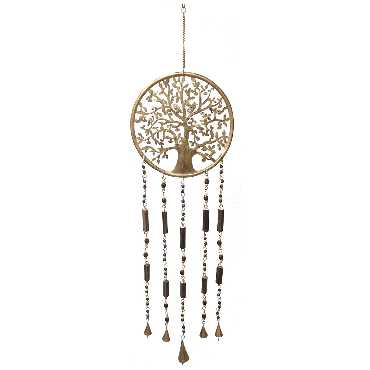Horloges & Sieraden Hangers Signes Grimalt Life Tree Mobiel Ornament Goud