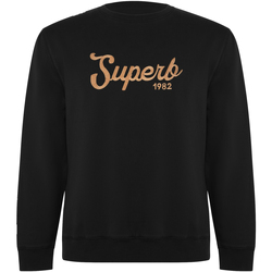 Textiel Heren Sweaters / Sweatshirts Superb 1982 SPRBSU-001-BLACK Zwart
