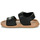 Schoenen Jongens Sandalen / Open schoenen BOSS CASUAL J50890 Zwart / Camel