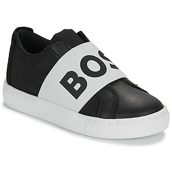 Schoenen Jongens Lage sneakers BOSS CASUAL J50863 Zwart