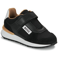 Schoenen Jongens Lage sneakers BOSS CASUAL J50862 Zwart