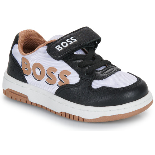 Schoenen Jongens Lage sneakers BOSS CASUAL J50875 Zwart