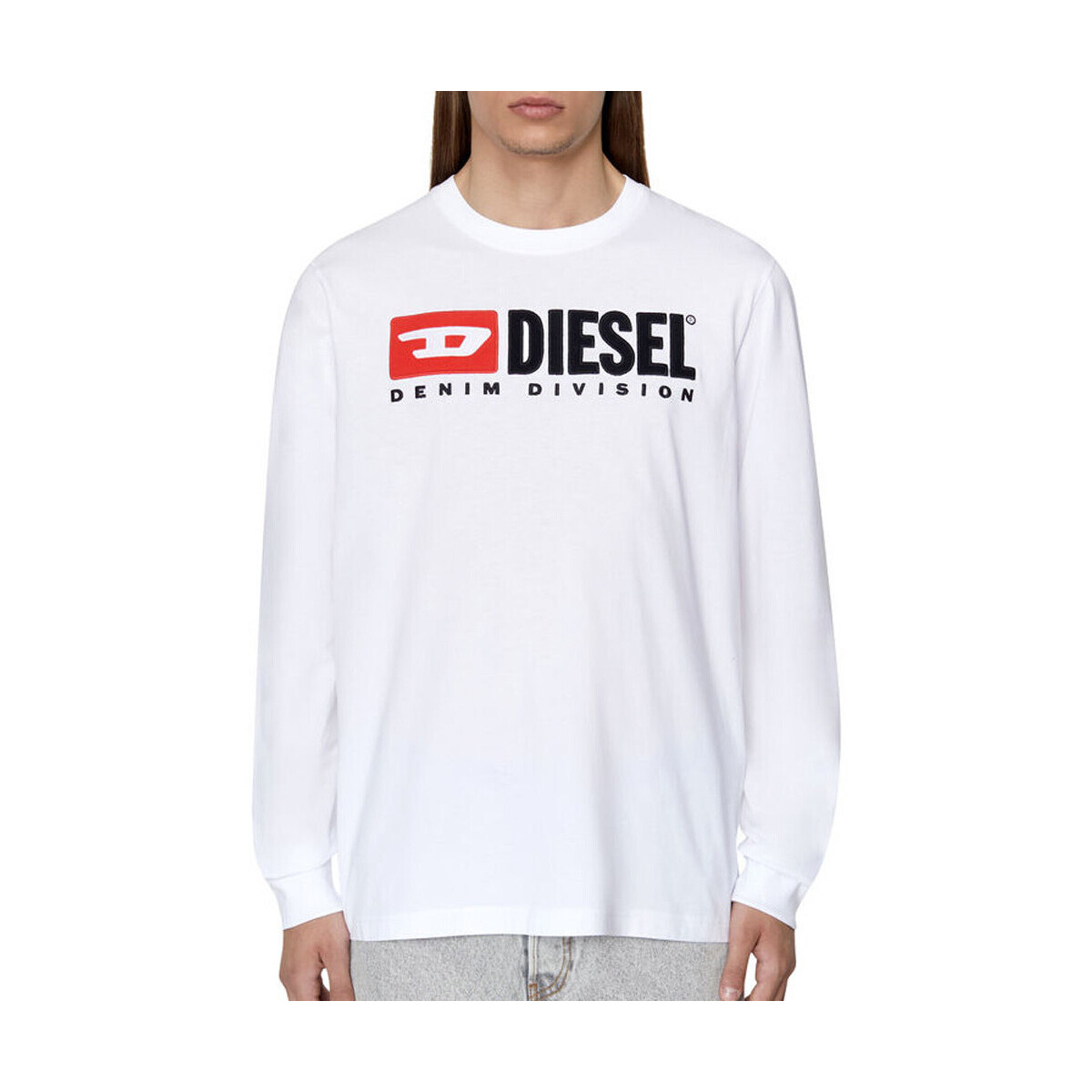 Textiel Heren Sweaters / Sweatshirts Diesel  Wit