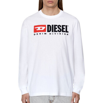 Textiel Heren T-shirts & Polo’s Diesel  Wit