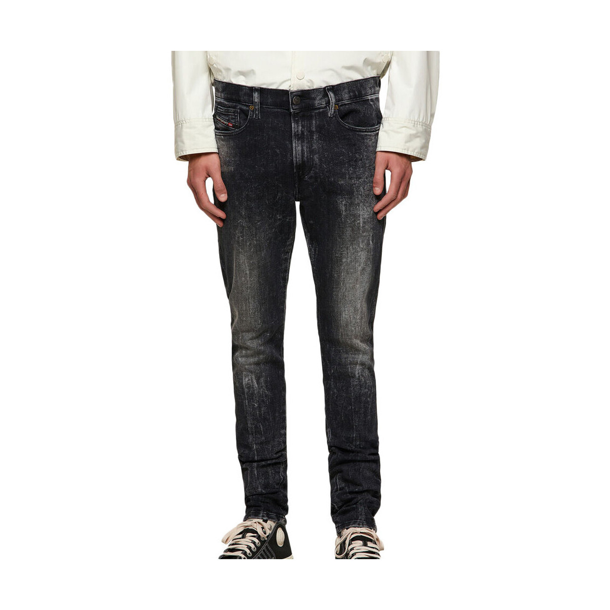 Textiel Heren Skinny Jeans Diesel  Zwart