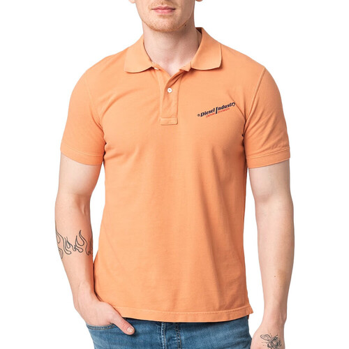 Textiel Heren T-shirts & Polo’s Diesel  Oranje