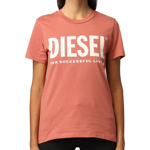 Textiel Dames T-shirts & Polo’s Diesel  Roze