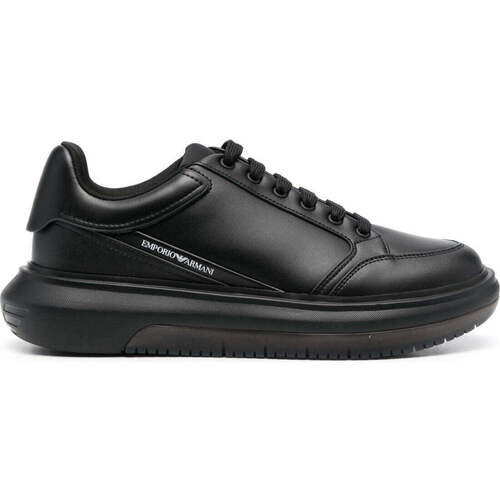 Schoenen Heren Lage sneakers Emporio Armani  Zwart