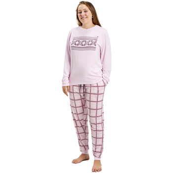Textiel Dames Pyjama's / nachthemden Munich MUDP0100 Roze