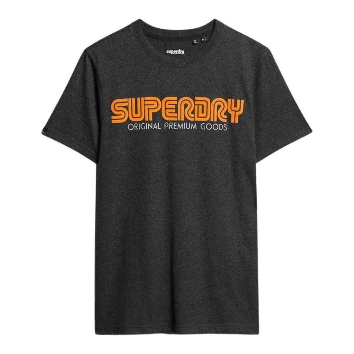 Textiel Heren T-shirts korte mouwen Superdry  Blauw