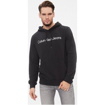 Textiel Heren Sweaters / Sweatshirts Calvin Klein Jeans J30J322551 Zwart