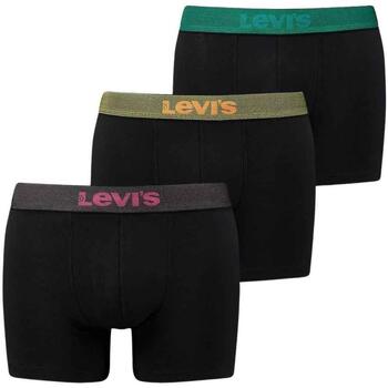 Ondergoed Heren Boxershorts Levi's  Zwart