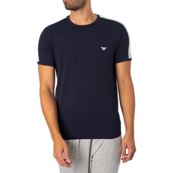 Textiel Heren T-shirts korte mouwen Emporio Armani Lounge Crew T-shirt Blauw