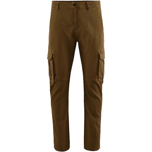 Textiel Heren Broeken / Pantalons Bomboogie Pant Cargo Bruin
