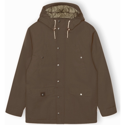Textiel Heren Mantel jassen Revolution Parka Jacket 7246 - Brown Bruin