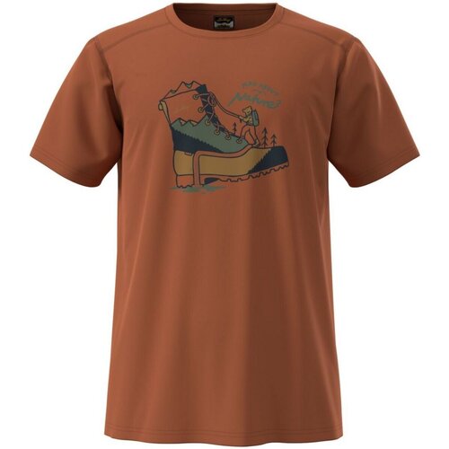 Textiel Heren T-shirts korte mouwen Lundhags  Oranje