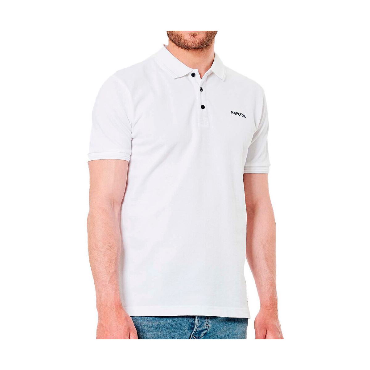 Textiel Heren T-shirts & Polo’s Kaporal  Wit