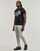 Textiel Heren T-shirts korte mouwen Versace Jeans Couture 76GAHG00 Zwart / Wit