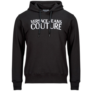 Versace Jeans Couture Katoenen hoodie Black Heren