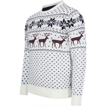Textiel Heren Sweaters / Sweatshirts Cappuccino Italia Noorse Trui Wit