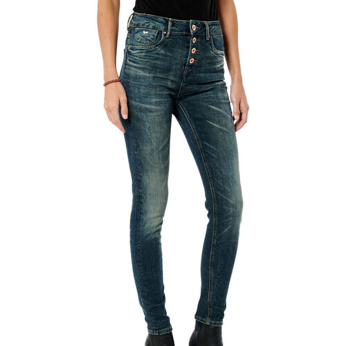 Textiel Dames Skinny jeans Kaporal  Blauw