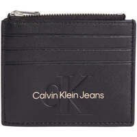 Tassen Dames Portefeuilles Calvin Klein Jeans  Zwart