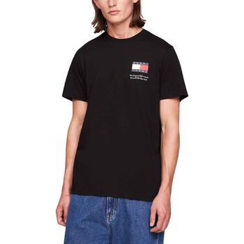 Textiel Heren T-shirts korte mouwen Tommy Jeans  Zwart