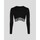 Textiel Dames Truien Karl Lagerfeld 240W1716 SEAMLESS LOGO Zwart
