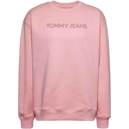 Textiel Dames Sweaters / Sweatshirts Tommy Jeans  Roze