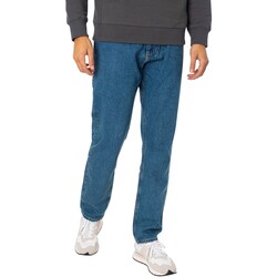 Textiel Heren Straight jeans Calvin Klein Jeans Authentieke rechte jeans Blauw