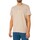 Textiel Heren T-shirts korte mouwen Calvin Klein Jeans Monologo normaal T-shirt Beige