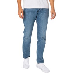 Textiel Heren Bootcut jeans Diesel Larkee reguliere, taps toelopende jeans uit 1986 Blauw