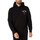 Textiel Heren Sweaters / Sweatshirts Tommy Hilfiger Gebogen Varsity Pullover Hoodie Zwart
