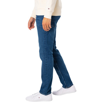 Tommy Hilfiger Rechte Denton-jeans Blauw