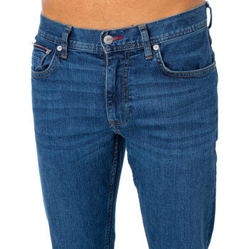 Tommy Hilfiger Rechte Denton-jeans Blauw