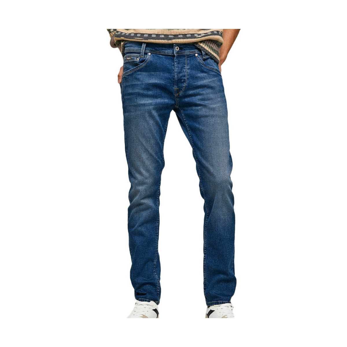 Textiel Heren Straight jeans Pepe jeans  Blauw