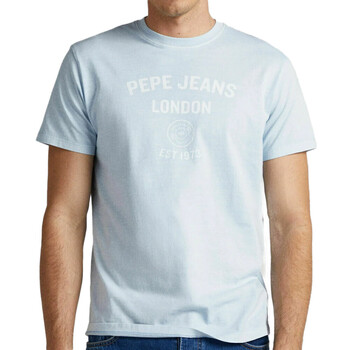 Textiel Heren T-shirts & Polo’s Pepe jeans  Blauw