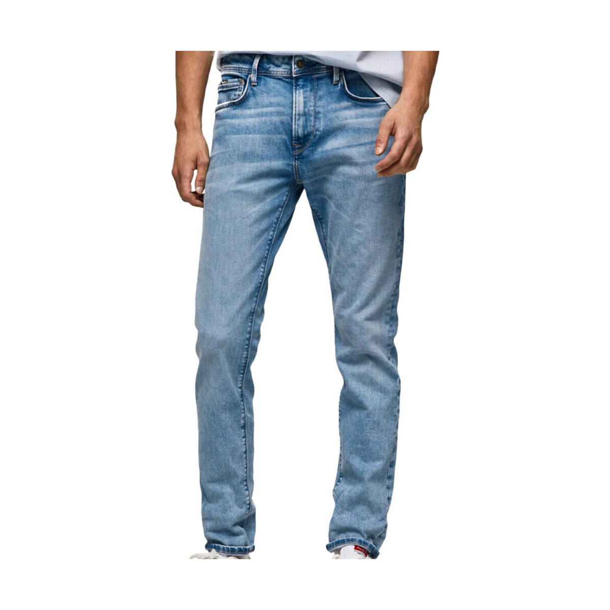 Textiel Heren Skinny Jeans Pepe jeans  Blauw