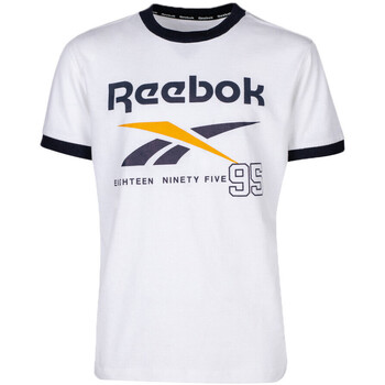 Textiel Kinderen T-shirts korte mouwen Reebok Sport  Wit