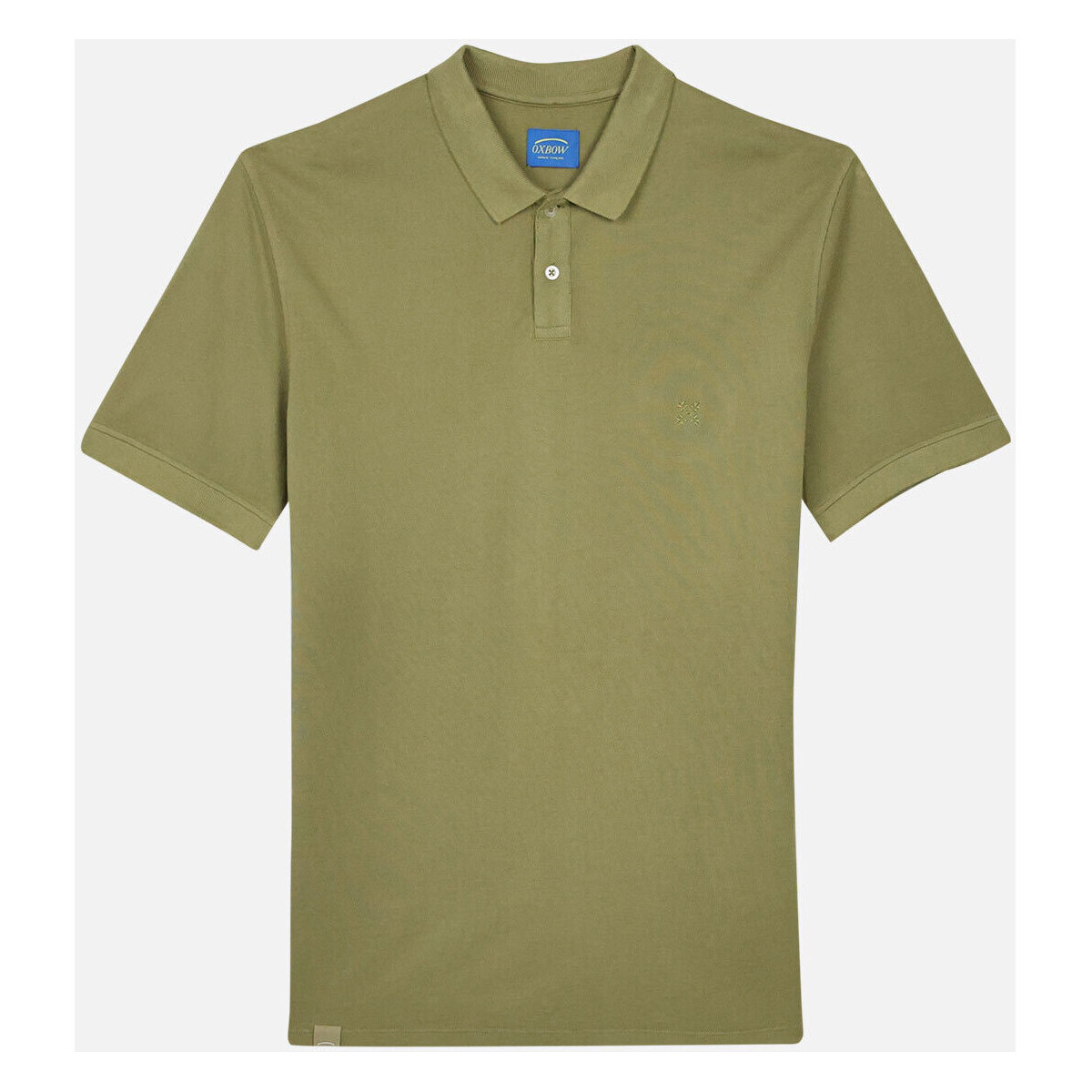 Textiel Heren Polo's korte mouwen Oxbow Overdyed piquépoloshirt met korte mouwen NASDAK Groen