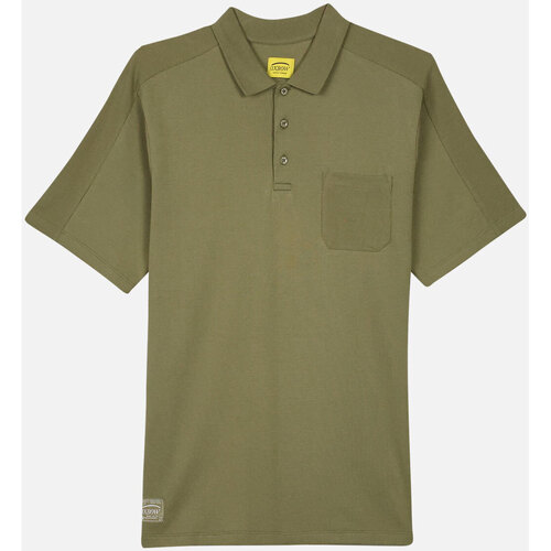 Textiel Heren Polo's korte mouwen Oxbow Poloshirt met korte mouwen en borstzak NUKAK Groen