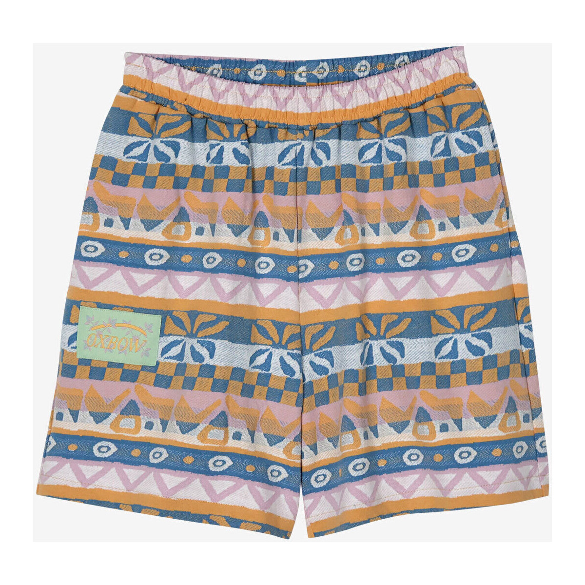 Textiel Dames Korte broeken / Bermuda's Oxbow Korte broek van jacquardjersey ORONUI Other