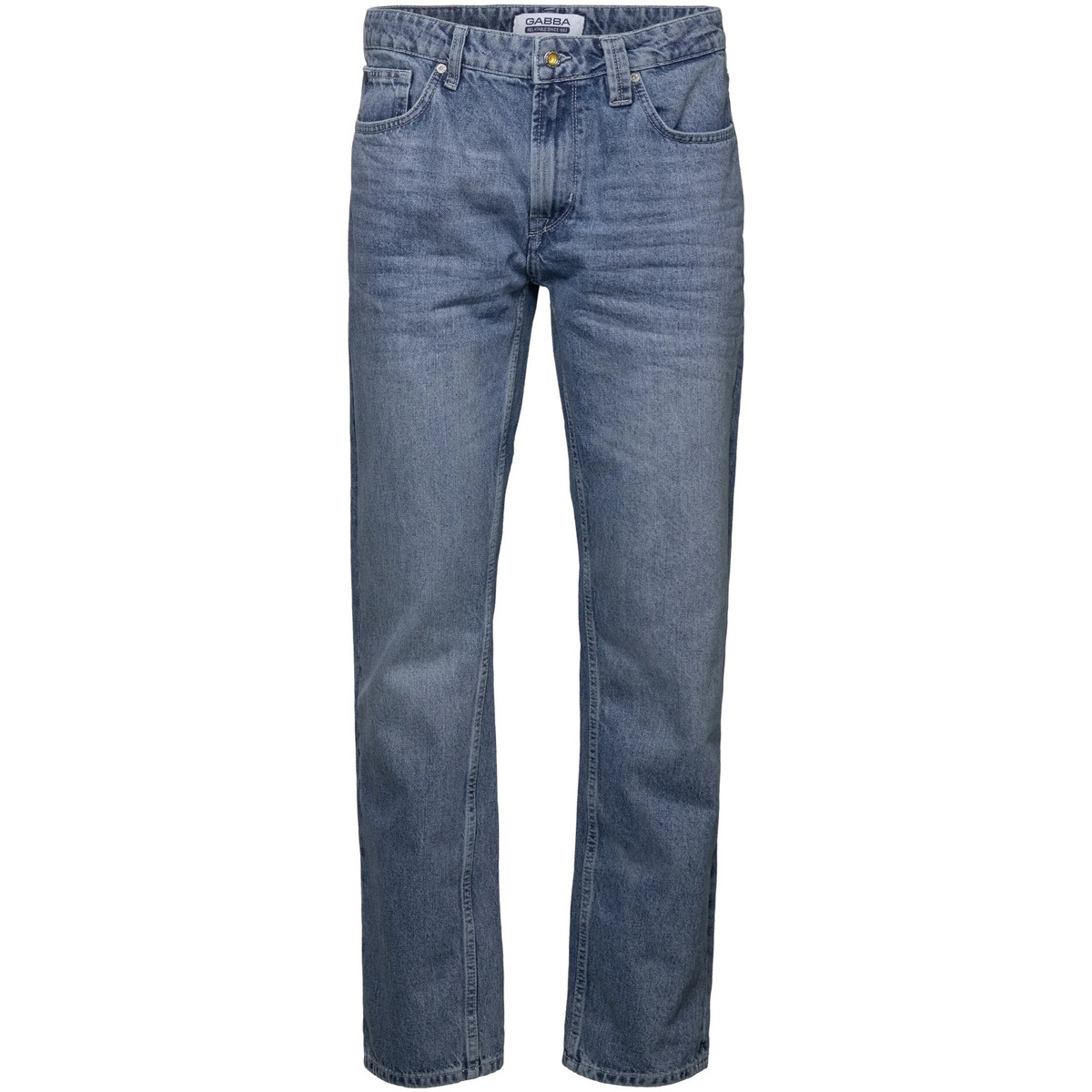 Textiel Dames Broeken / Pantalons Gabba Math K4517 Jeans 5002 Mid Blue Denim  10441 Blauw
