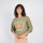 Textiel Dames Sweaters / Sweatshirts Oxbow Sweatshirt met ronde hals en wijde print SARDA Groen