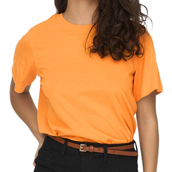 Textiel Dames T-shirts & Polo’s JDY  Oranje