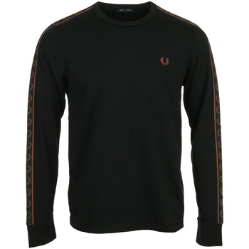 Fred Perry T-shirt Korte Mouw Long Sleeve Laured Taped Tee
