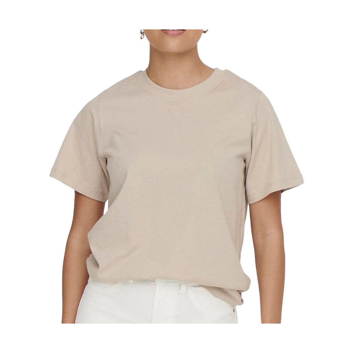Textiel Dames T-shirts & Polo’s JDY  Bruin