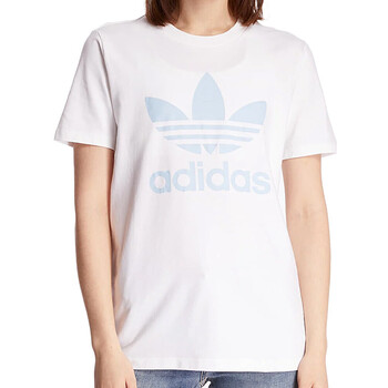 Textiel Dames T-shirts & Polo’s adidas Originals  Wit